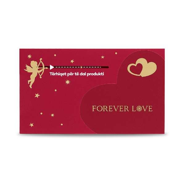 Kuti Rrëshqitëse Forever Love Bordo
