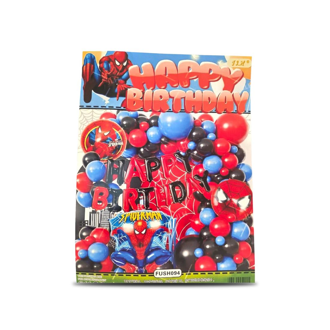 Set Balonash për Ditëlindje – Spiderman Party — foto 2