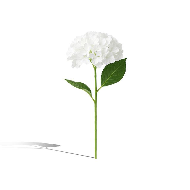 Hydrangea Artificiale Lule Dekorative - Fiber