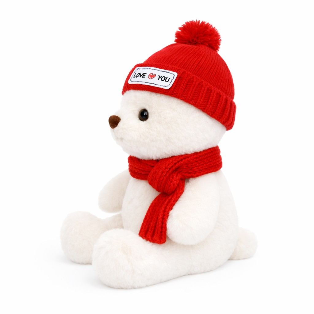 Arush Plush “Love You” me Kapelë & Shall – 22 cm — foto 4